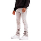 Jordan Craig Stacked Denim Big Kids' Pants Light Grey