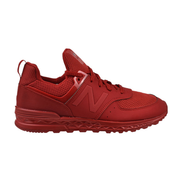 New Balance 574 Big Kid's Shoes Red