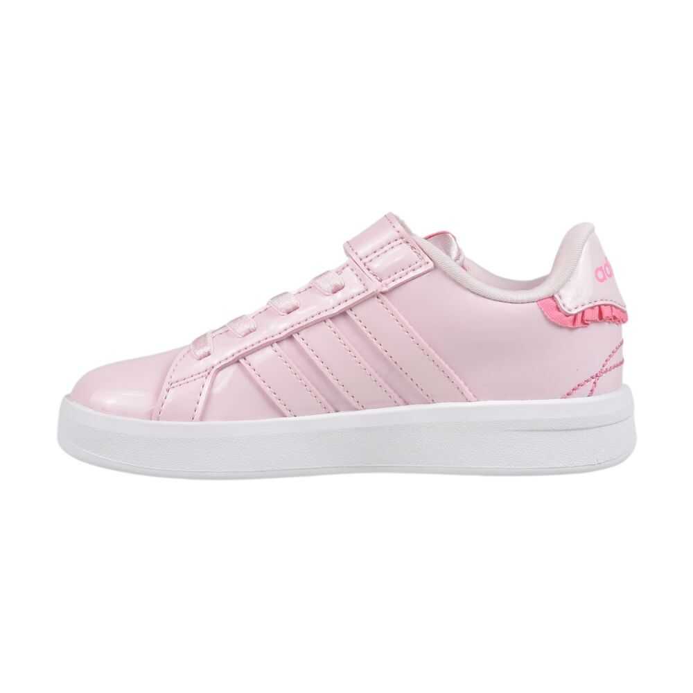 Adidas Grand Court 3.0 Girls EL Little Kids' Shoes Pink ki8117