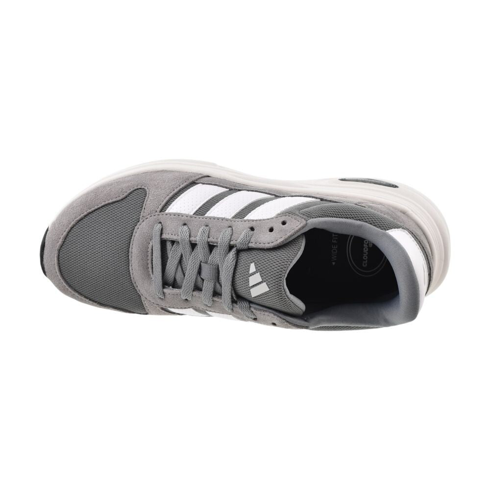 Adidas Cloudfoam Cuxxion-80S (Wide) Men's Shoes Grey Four/White kj4265-W