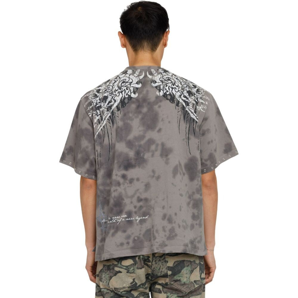 Smoke Rise Sacred Dawn SS Men's T-Shirt Frost Grey kt26f537-frostgrey