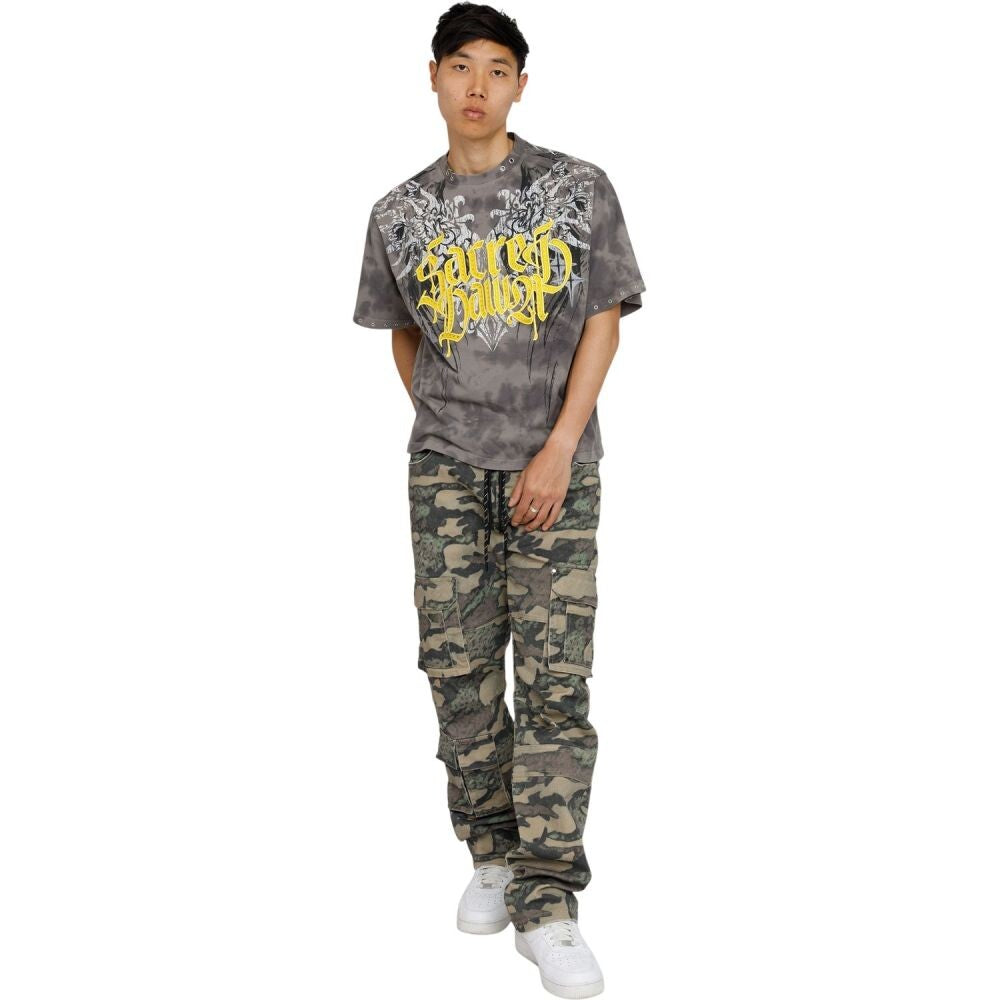 Smoke Rise Sacred Dawn SS Men's T-Shirt Frost Grey kt26f537-frostgrey