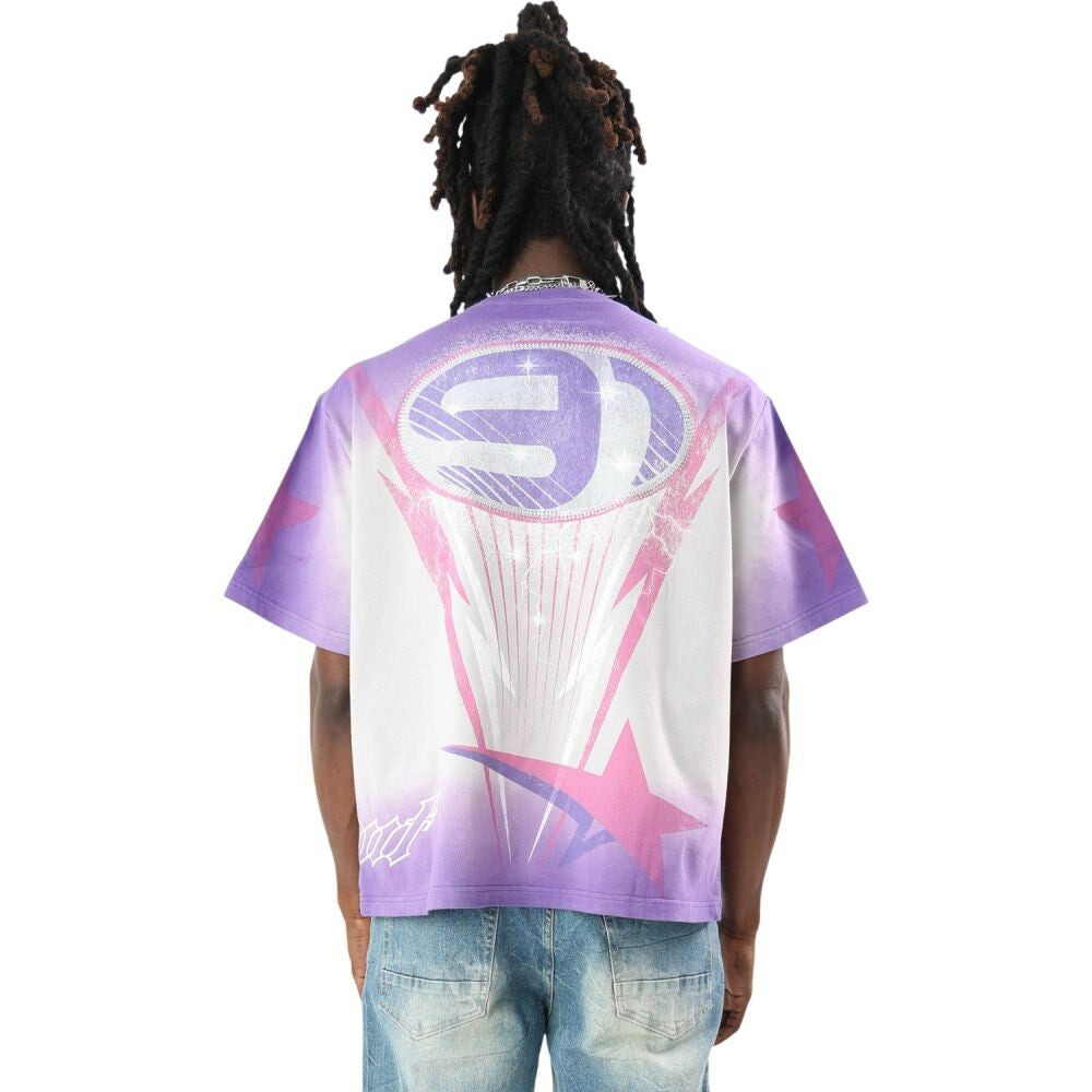 Smoke Rise Speedway SS Men's T-Shirt Violet kt26f554-vci