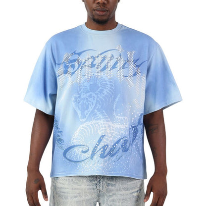 Smoke Rise Sanity SS Men's T-Shirt Blue Bell kt26f557-bluebell