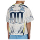 Smoke Rise Republic Rhinestone Boxy Men's T-Shirt Boy Blue kt26s551-bb