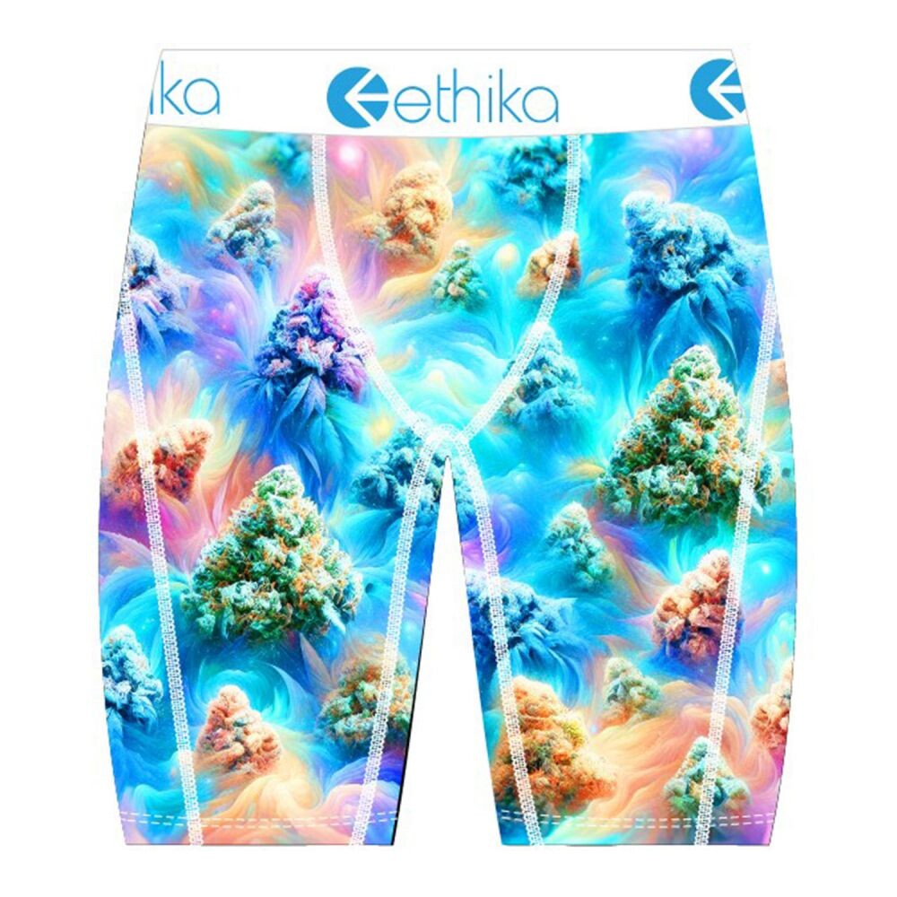Ethika Sherbert Smoke Men's Boxers Blue mfaaag2502-blu