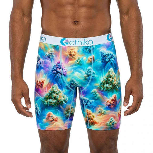 Ethika Sherbert Smoke Men's Boxers Blue mfaaag2502-blu
