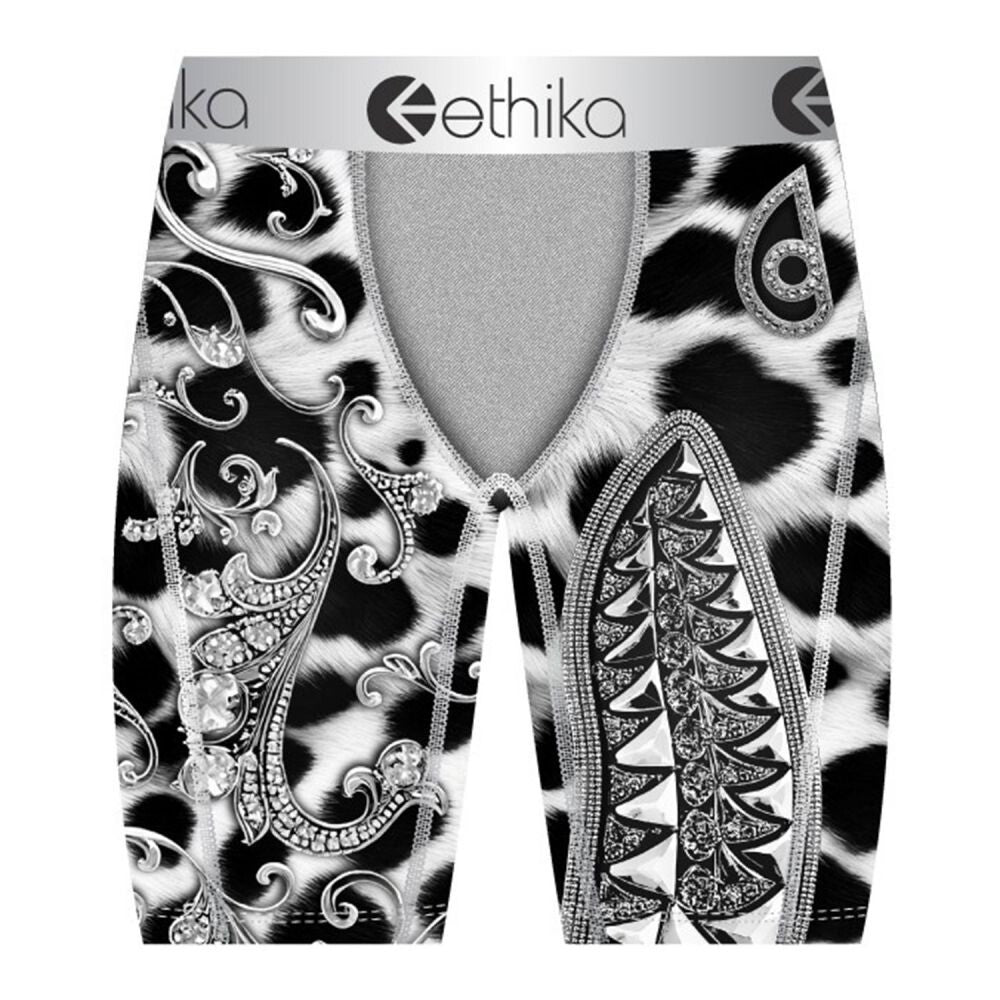 Ethika BMR Out West Men's Boxers Black/White mfaaag2507-blw