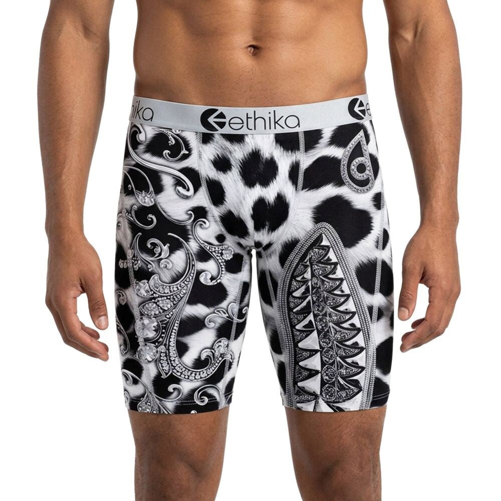 Ethika BMR Out West Men's Boxers Black/White mfaaag2507-blw