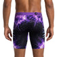 Ethika Flock Men's Boxers Black/Purple mfaaag2511-bkp
