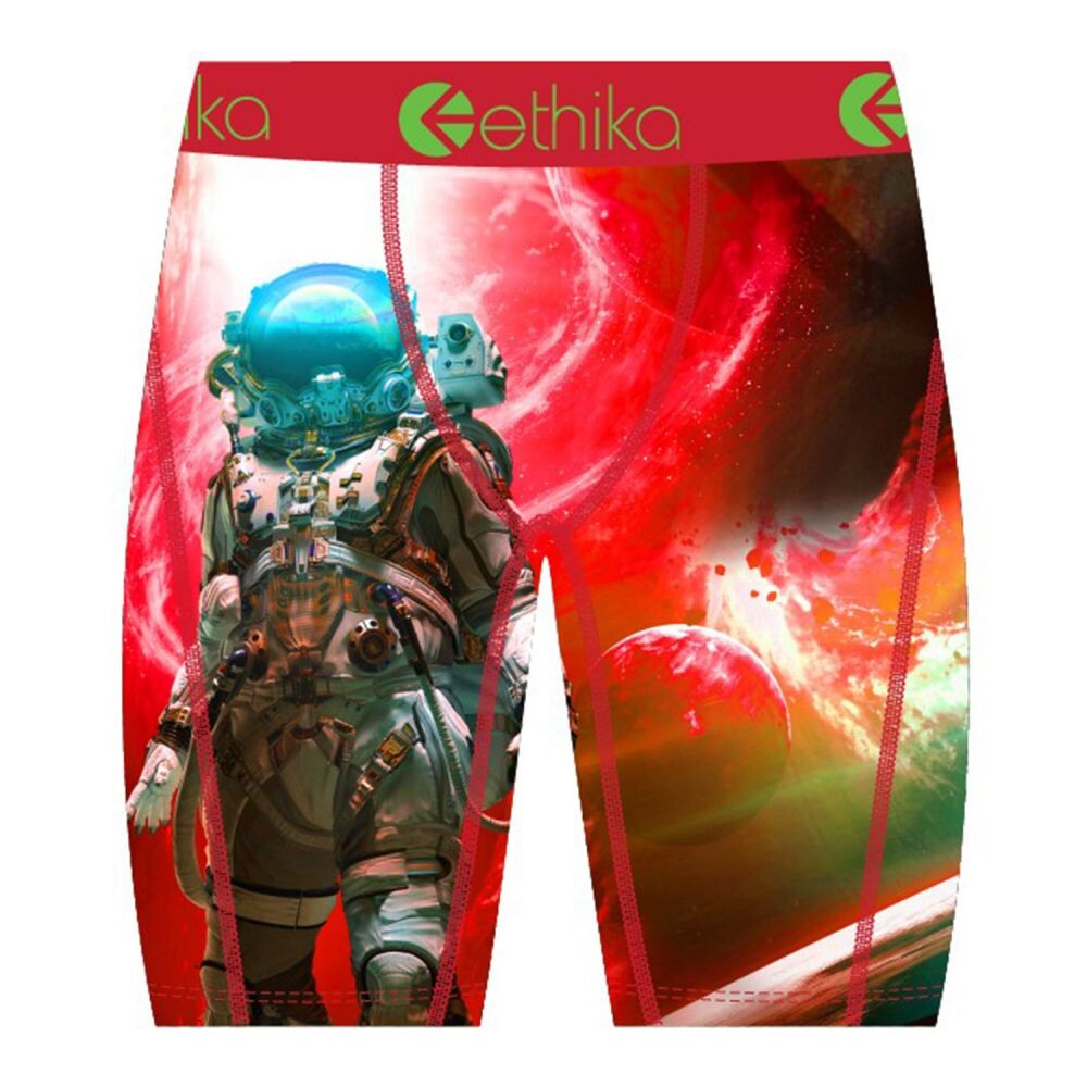 Ethika Red Planet Men's Boxers Red/Multi mhoaak2501-ast
