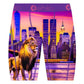 Ethika Kingz Jungle Men's Boxers Purple/Sunset  mhoaak2509-ast