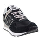 New Balance Classics 4E (Extra Wide) Men's Shoes Black/White ml574-evb-4e