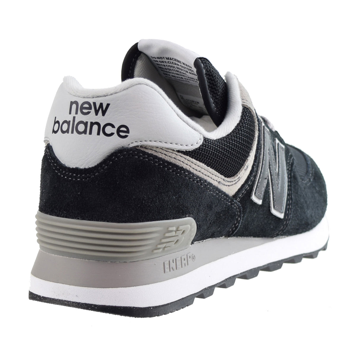 New Balance Classics 4E (Extra Wide) Men's Shoes Black/White ml574-evb-4e