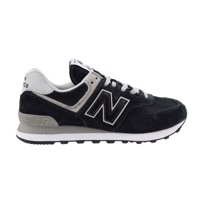 New Balance Classics 4E (Extra Wide) Men's Shoes Black/White ml574-evb-4e