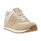 New Balance Classics Men's Shoes Beige/Brown ml574-aa2