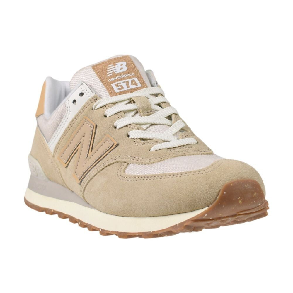 New Balance Classics Men's Shoes Beige/Brown ml574-aa2