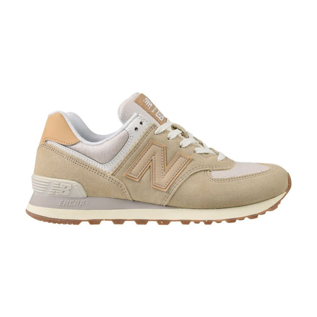 New Balance Classics Men's Shoes Beige/Brown ml574-aa2