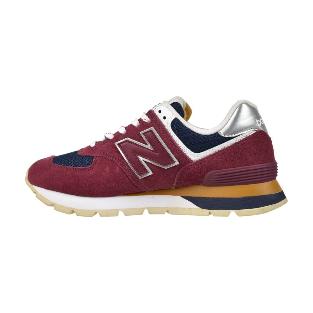 New Balance Classics Men's Shoes Burgundy/Grey ml574-dhr