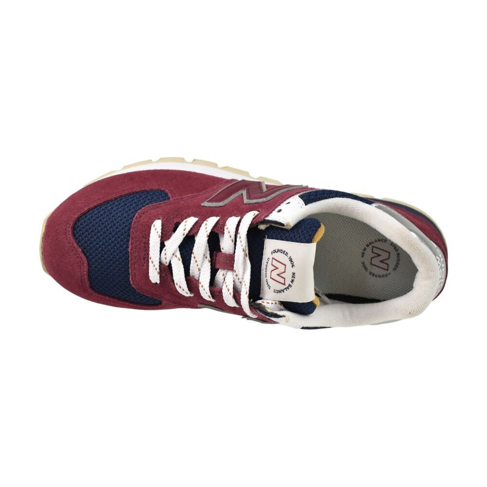 New Balance Classics Men's Shoes Burgundy/Grey ml574-dhr
