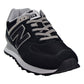 New Balance Classics 2E (WIDE) Men's Shoes Black/White ml574-egk-2e