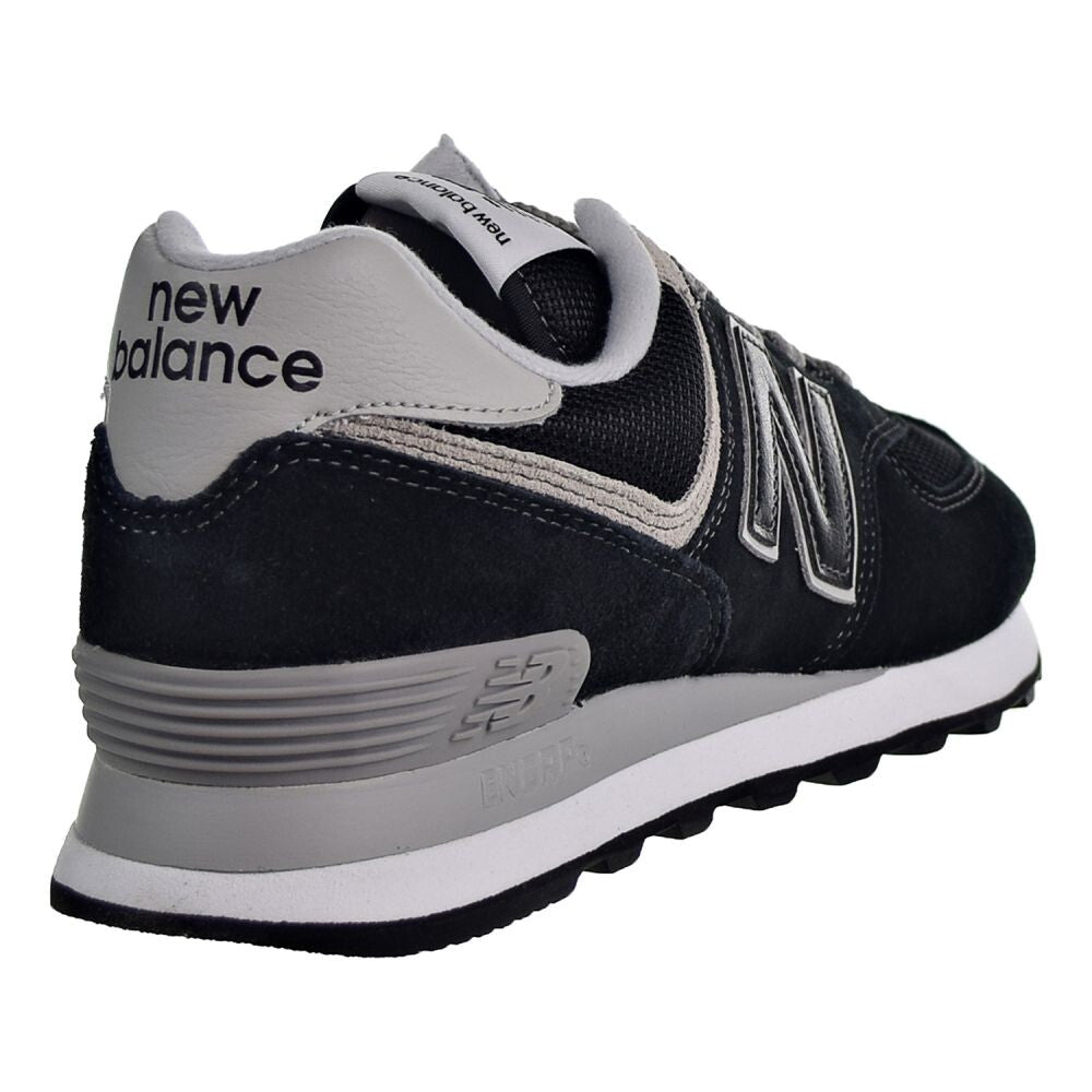New Balance Classics 2E (WIDE) Men's Shoes Black/White ml574-egk-2e