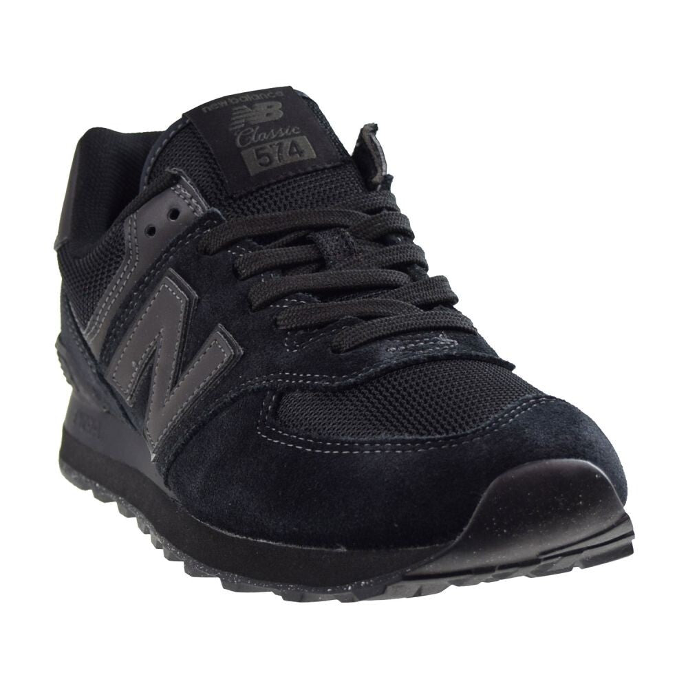 New Balance 574 (4E Wide) Core Men's Shoes Black/Black ml574-eve-4E