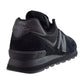 New Balance 574 (4E Wide) Core Men's Shoes Black/Black ml574-eve-4E