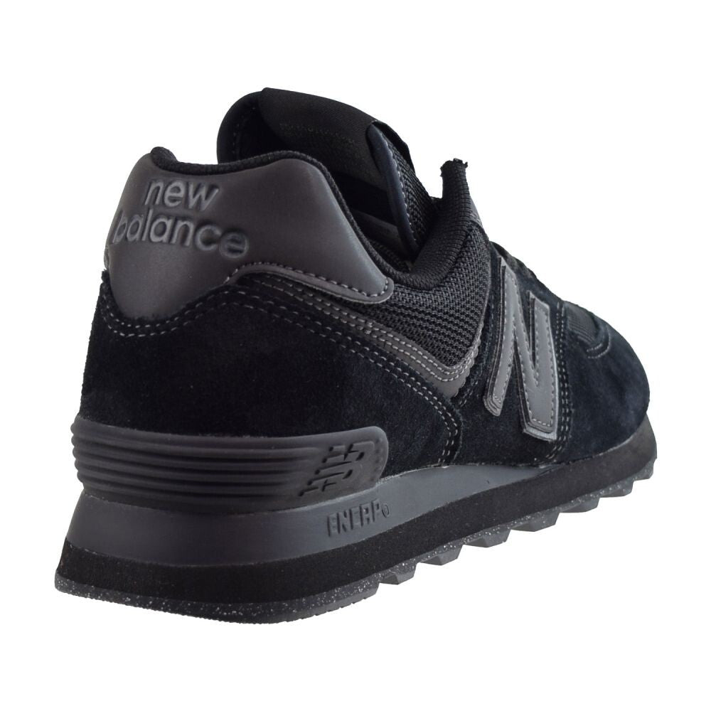 New Balance 574 (4E Wide) Core Men's Shoes Black/Black ml574-eve-4E