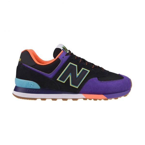New Balance Classics Men's Shoes Purple/Black/Neon ml574-pt2