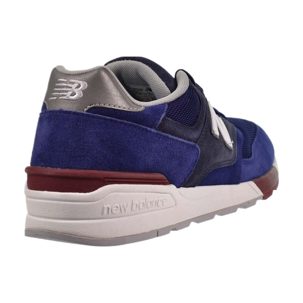 New Balance 597 Suede Men's Shoes Navy Blue-White ml597-vab