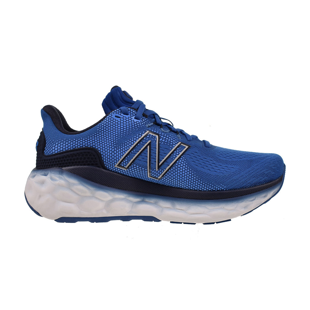 New Balance Fresh Foam More V3 (Wide) Men's Running Shoes Blue-White