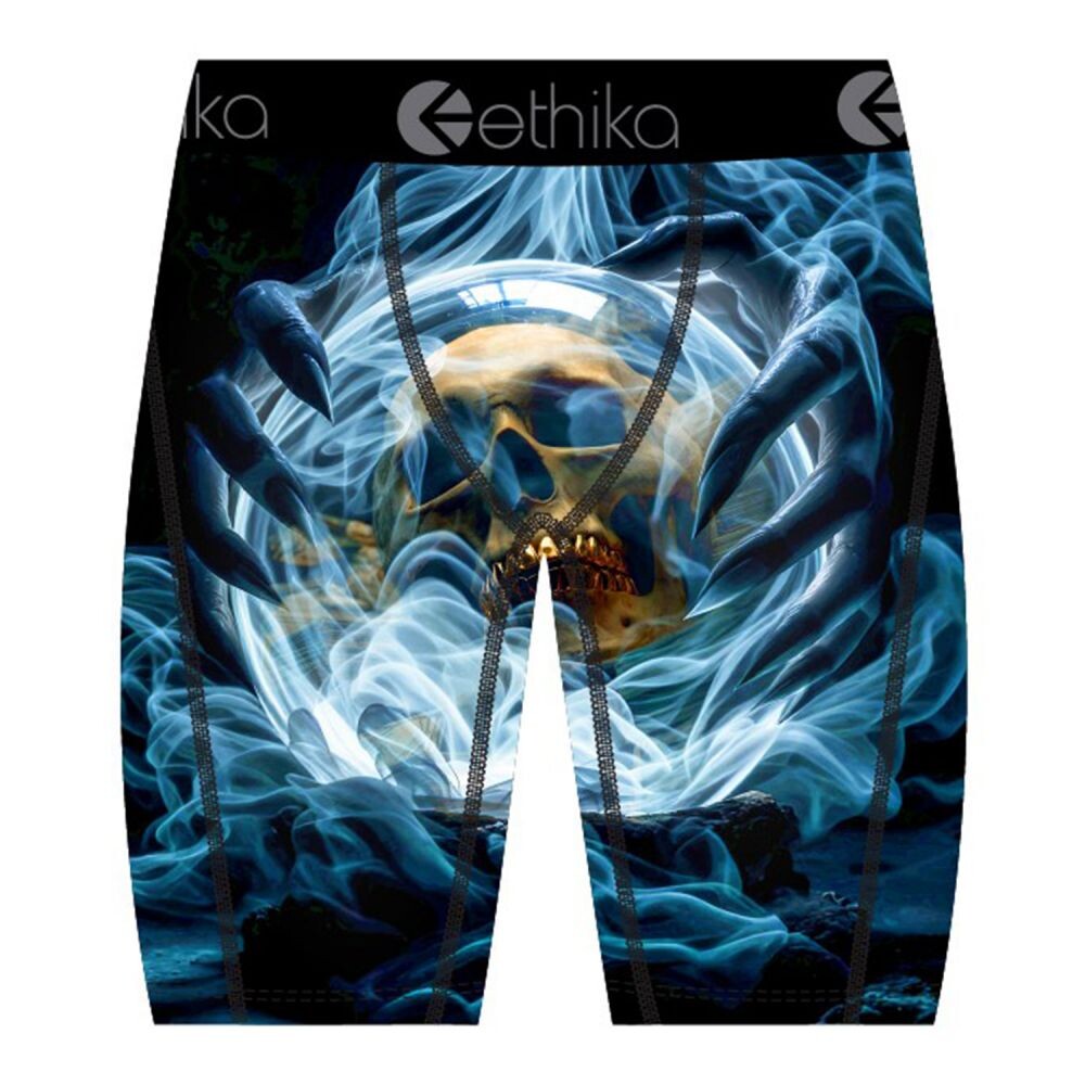 Ethika Dead Scope Men's Boxers Black/Blue mspaab2606-bkb