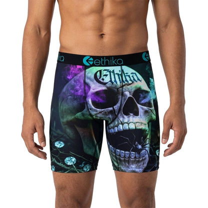 Ethika Death's Treasure Men's Boxers Blue/Purple  mspaac2606-blp