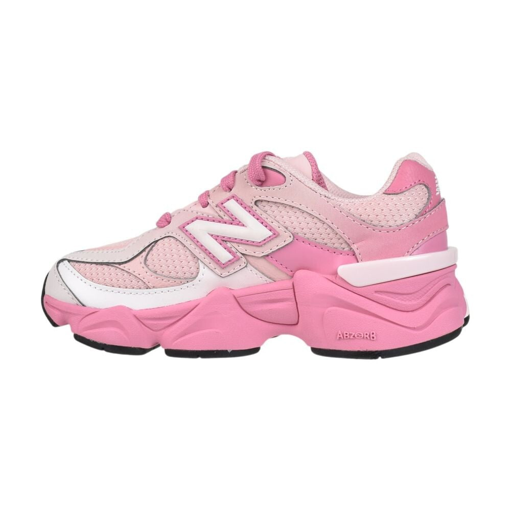 New Balance 9060 Lace Little Kids' Shoes Pink/Pink p9060-5sp