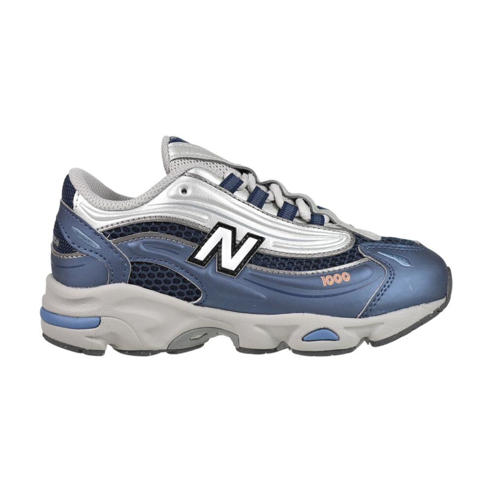 New Balance 1000 Little Kids' Shoes Vintage Indigo/Light Silver pc1000-pk