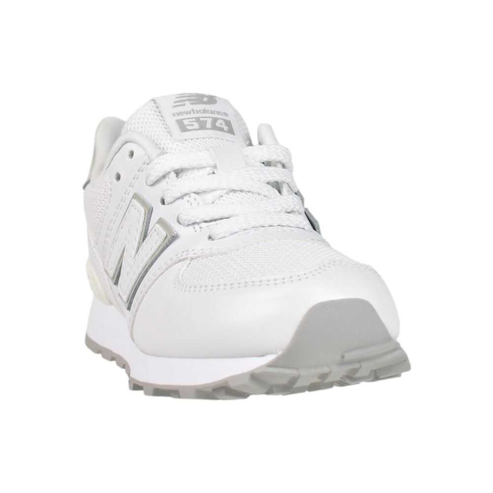 New Balance 574 Little Kids' Shoes White/Grey pc574-2be