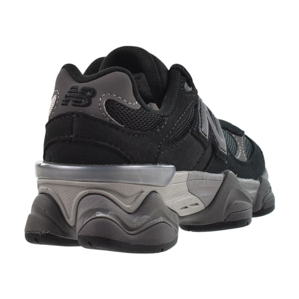 New Balance 9060 (Wide) Little Kids' Shoes Black/Castlerock pc9060-bk-W