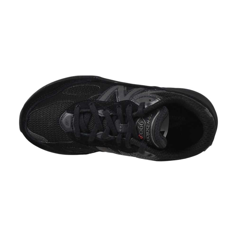 New Balance 990 Little Kids' Shoes Black/Black pc990-bb6