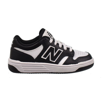 New Balance 480 Little Kids' Shoes Black/White psb480-bw