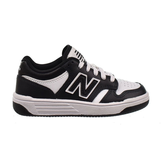 New Balance 480 Little Kids' Shoes Black/White psb480-bw