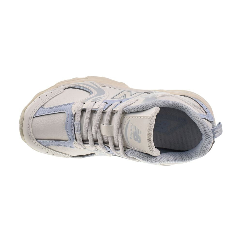 New Balance 530 Bungee (Wide) Little Kids' Shoes White/Blue pz530-ws-w