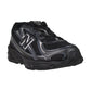 New Balance 740 Bungee Lace Little Kids' Shoes Black/Silver pz740-bm