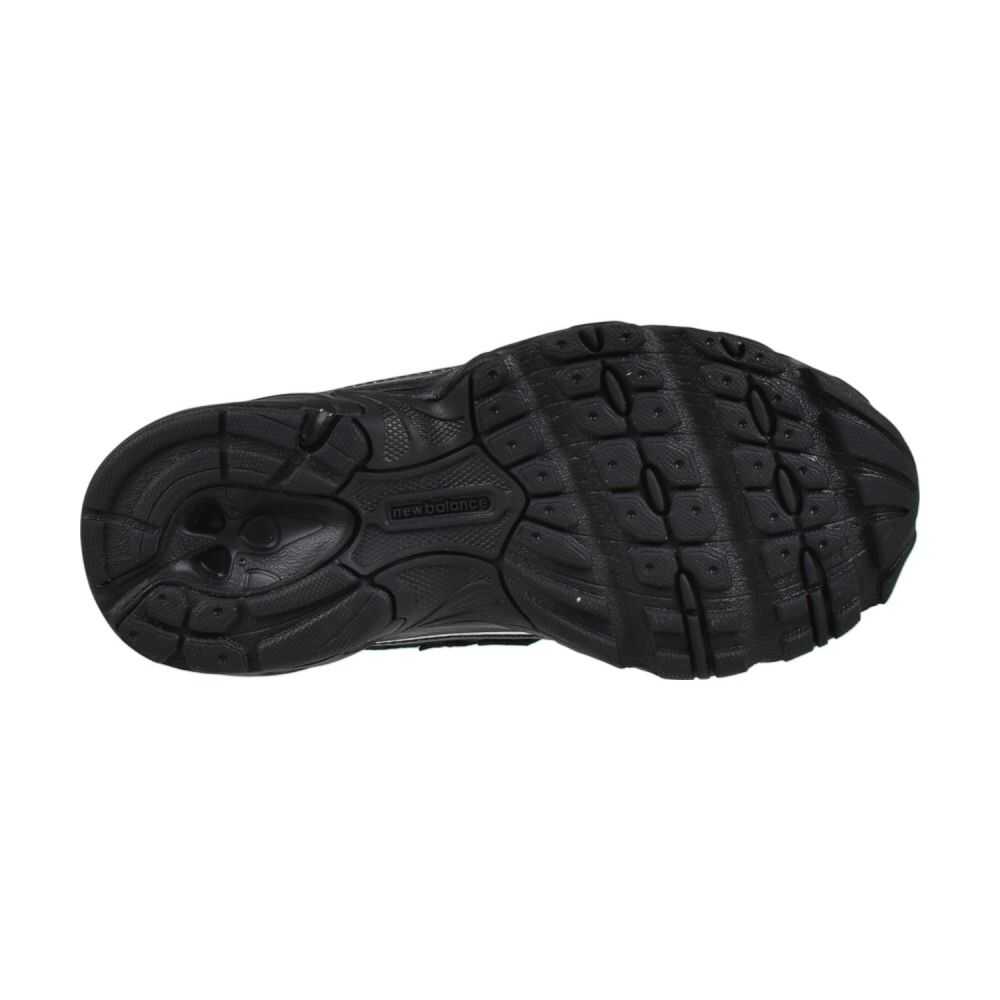 New Balance 740 Bungee Lace Little Kids' Shoes Black/Silver pz740-bm