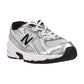 New Balance 740 Bungee Lace Little Kids' Shoes Silver Metallic pz740-nw