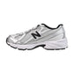 New Balance 740 Bungee Lace Little Kids' Shoes Silver Metallic pz740-nw