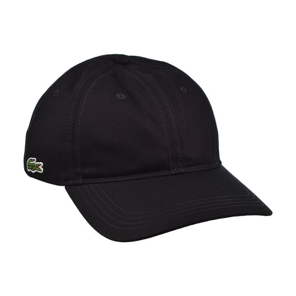 Lacoste Cotton Twill Adjustable Hat Black rk4709-031