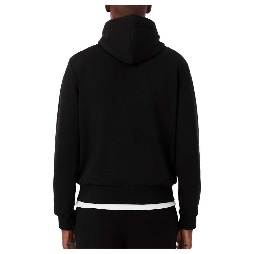 Lacoste Fleece Men's Hoodie Black sh9623-031