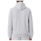 Lacoste Kangaroo Pocket Zip-Up Men's Hoodie Silver Chine sh9626-cca