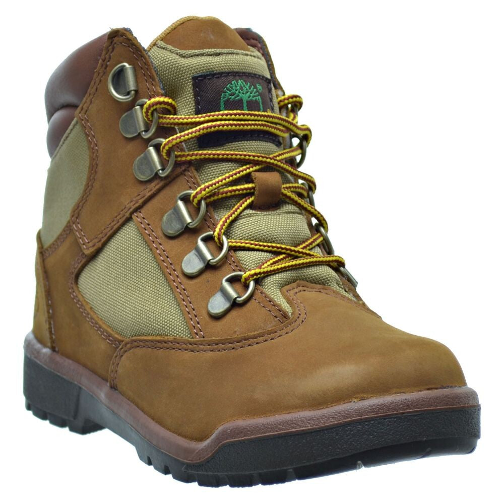 Timberland 6 Inch F/L Little Kid's Field Boots Brown tb044796
